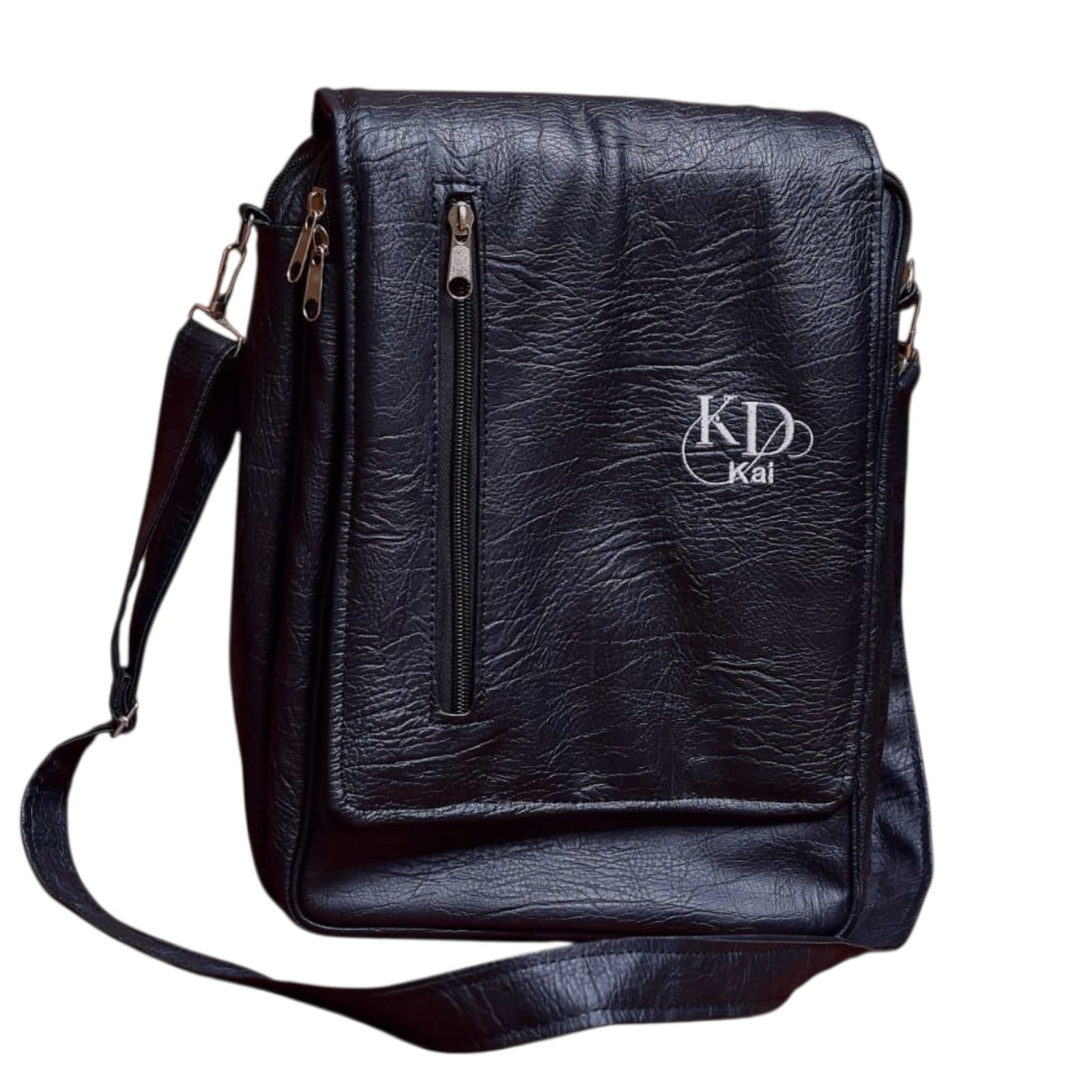 Kai Laptop Man Bag in Black