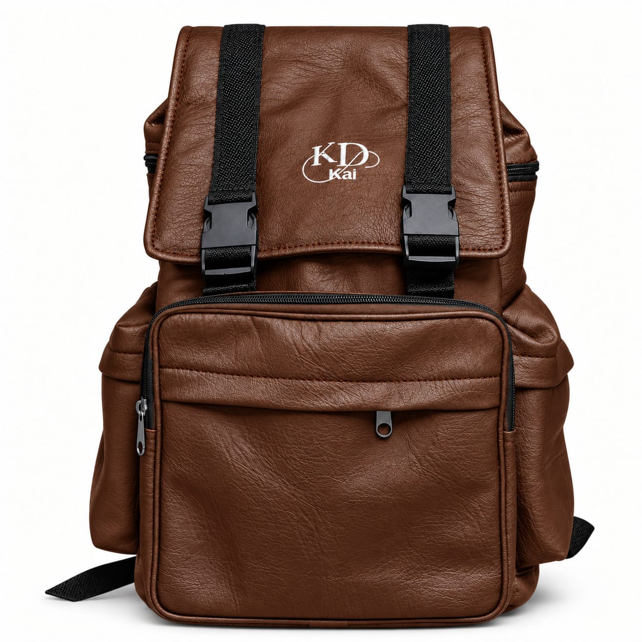 Baraka Double Press Laptop Backpack thumbnail, Brown